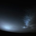 Marte, ecco le nubi antelucane