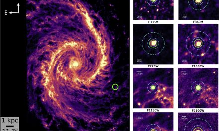 Dal Webb l’esplosione che spiega la chimica del cosmo