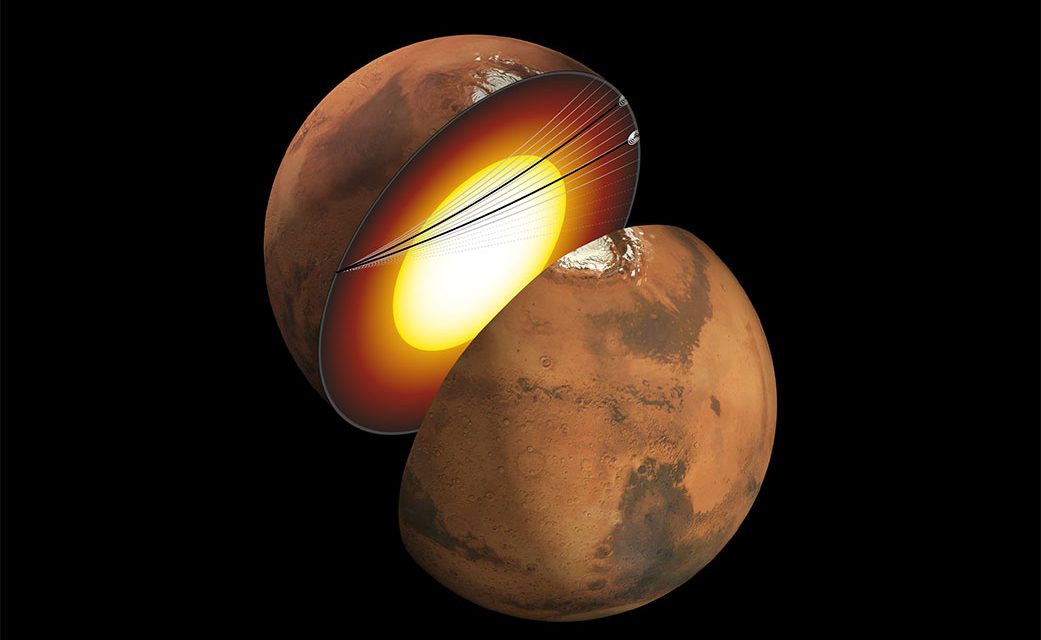 Nei dati di InSight l’identikit del ‘cuore’ di Marte