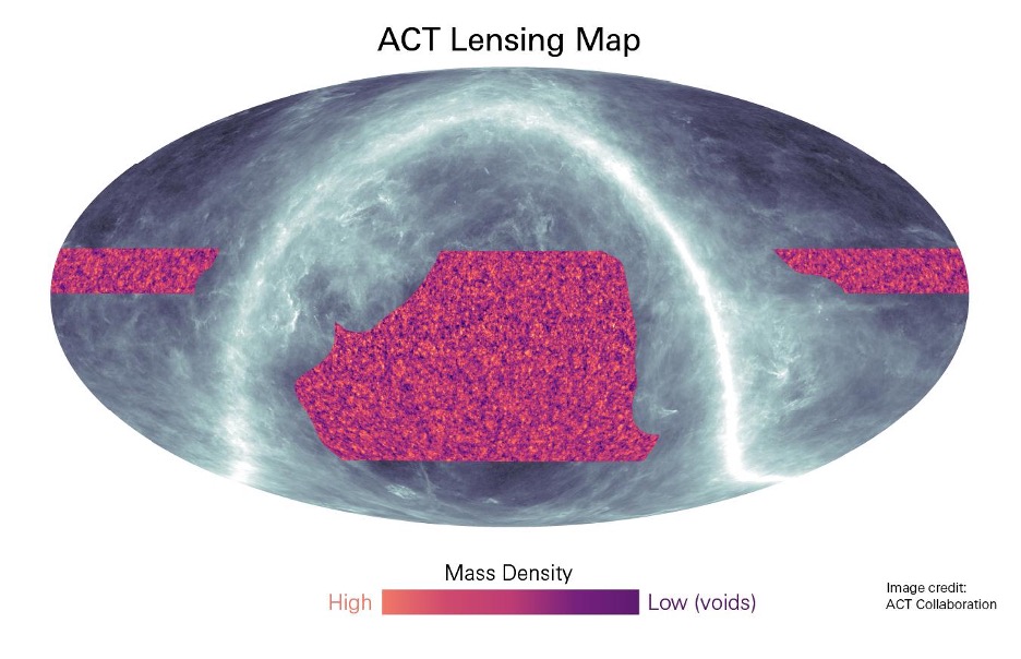 La prima mappa della Materia Oscura