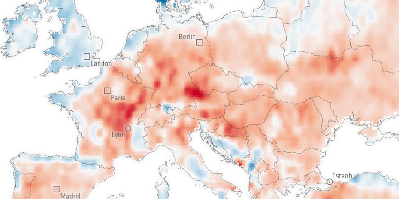 Ciclo dell’acqua, sguardi spaziali sulle variabili