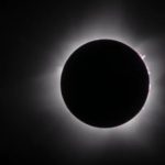 L’eclissi solare ibrida, nei cieli australi