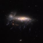 Una galassia con i ‘ricci’ al vento