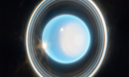 Webb immortala i deboli anelli di Urano
