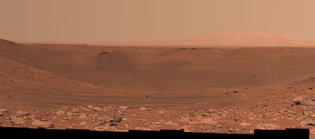Marte, il cratere Belva negli occhi di Perseverance