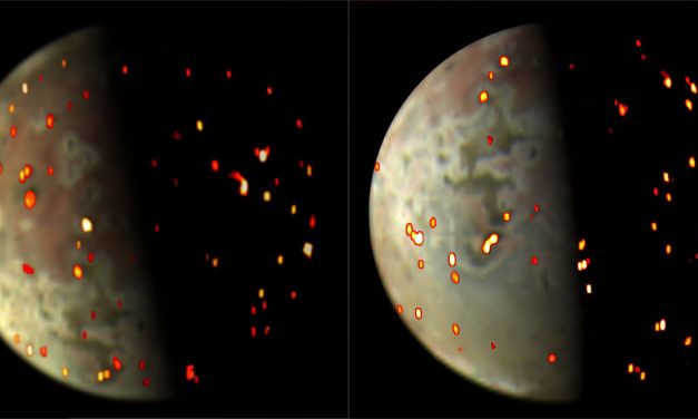 Juno è sempre più vicina alla luna vulcanica Io
