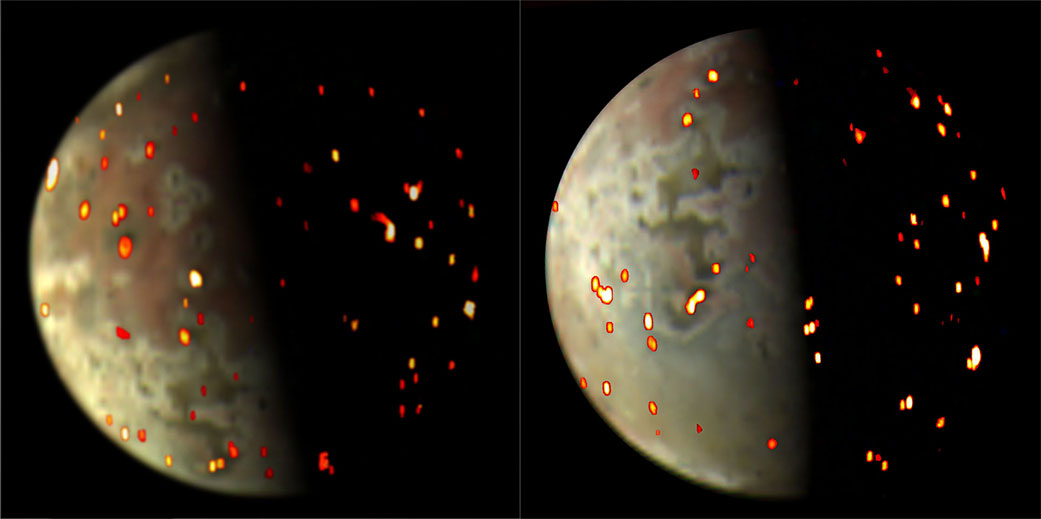 Juno è sempre più vicina alla luna vulcanica Io