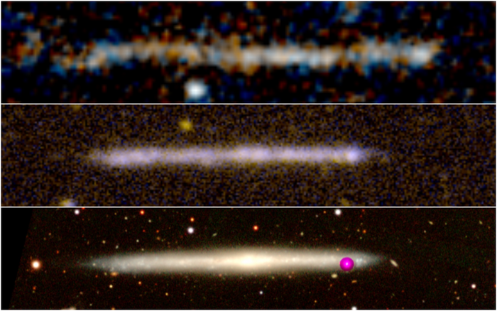 Buco nero in fuga o galassia? Mistero risolto