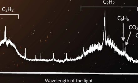 Le impronte chimiche nelle culle planetarie osservate con Webb