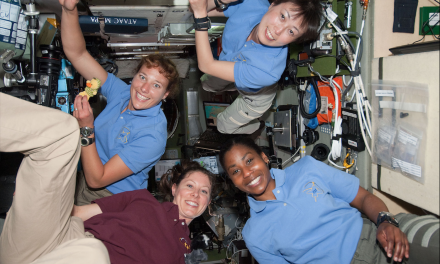 Equipaggi femminili più sostenibili nello spazio