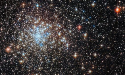 Hubble cerca il ‘mostro’ in un ammasso stellare scintillante