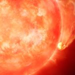 Osservata per la prima volta una stella mentre divora un pianeta