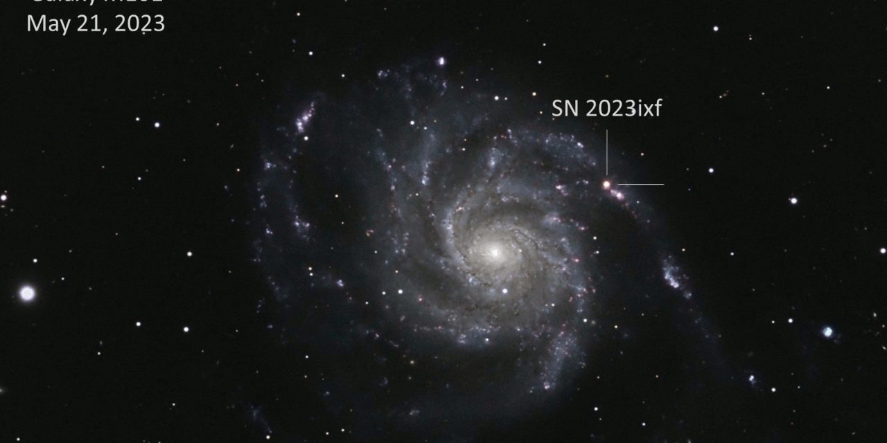 Una nuova supernova è esplosa vicino alla Terra