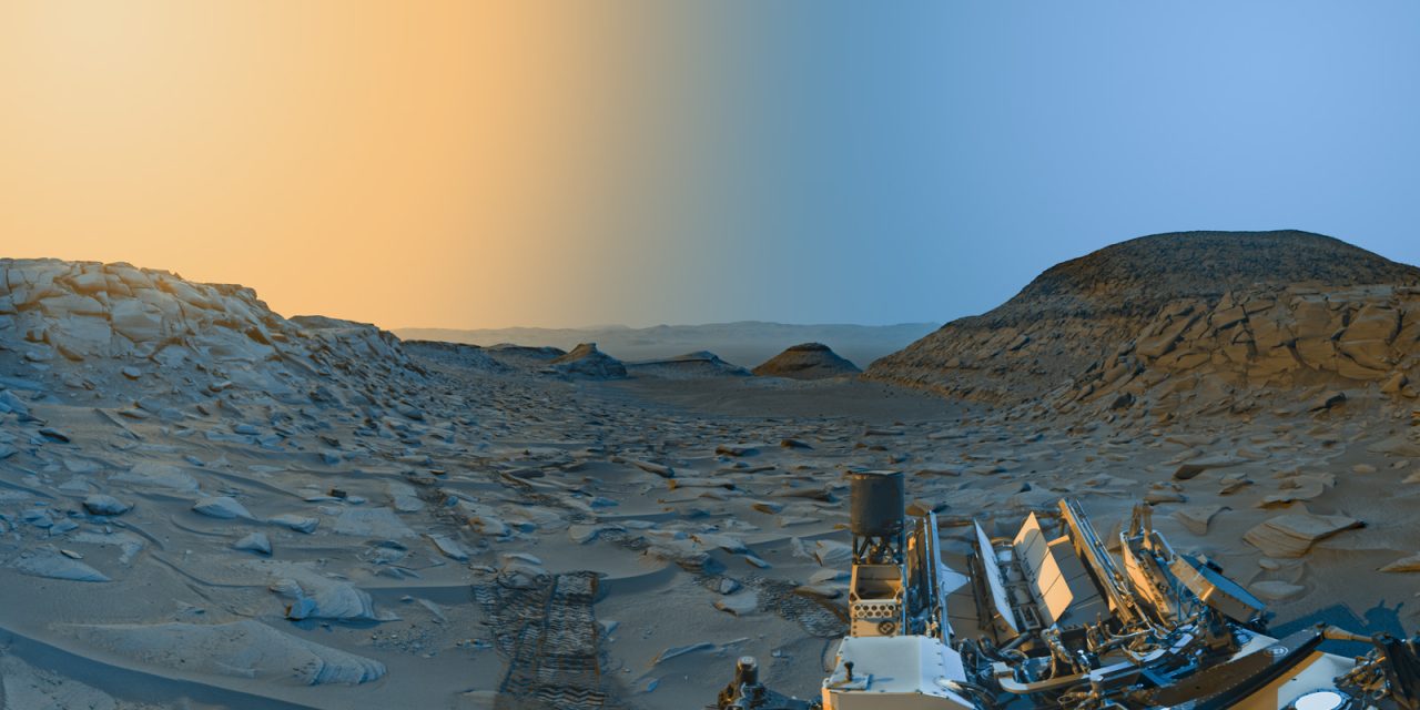 Curiosity invia una ‘cartolina’ da Marte
