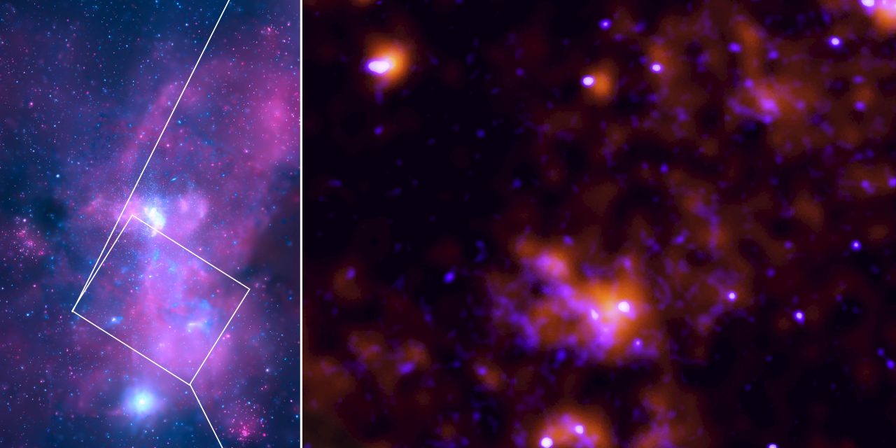 Sagittarius A* sveglio per un pasto