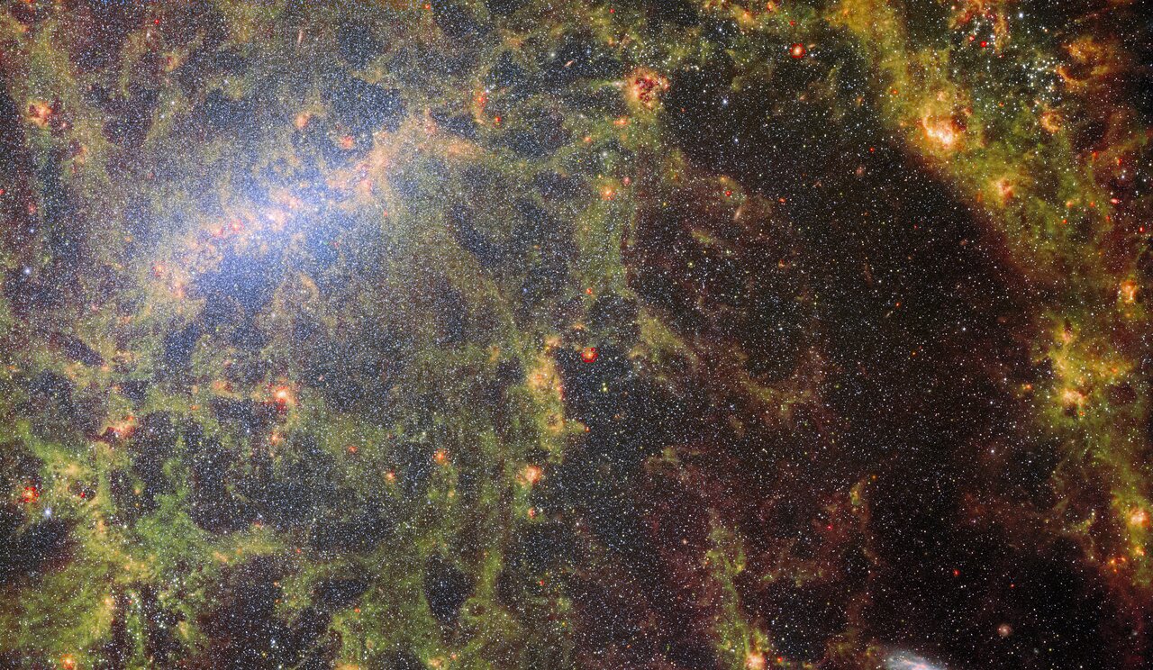 Un delicato intreccio galattico