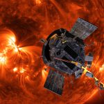 Parker immersa nel vento solare