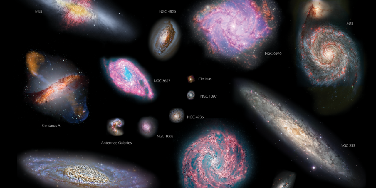 La nascita di stelle perturba il magnetismo galattico