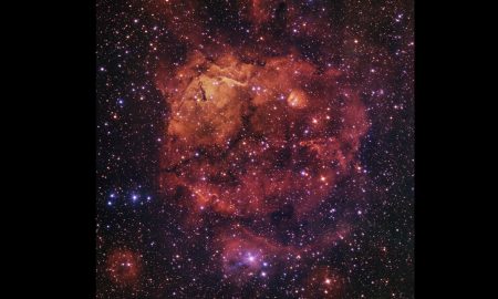 Dal Vlt, i colori di un vivaio stellare della Via Lattea
