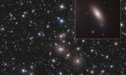 Scoperta una galassia priva di materia oscura