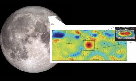 Un ‘cuore’ di granito per la Luna