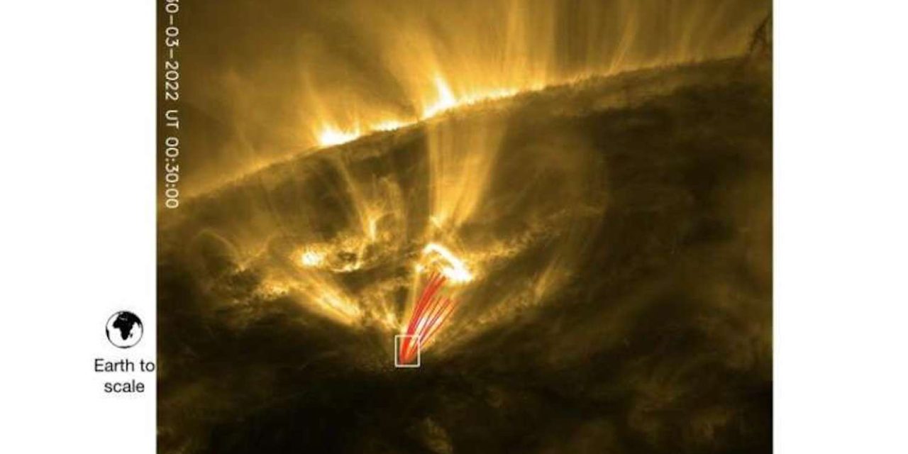 Solar Orbiter svela le ‘stelle cadenti’ sul Sole
