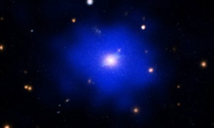 Una galassia tranquilla e lontana per Chandra