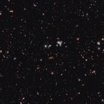 Una galassia primordiale nell’obiettivo di Webb