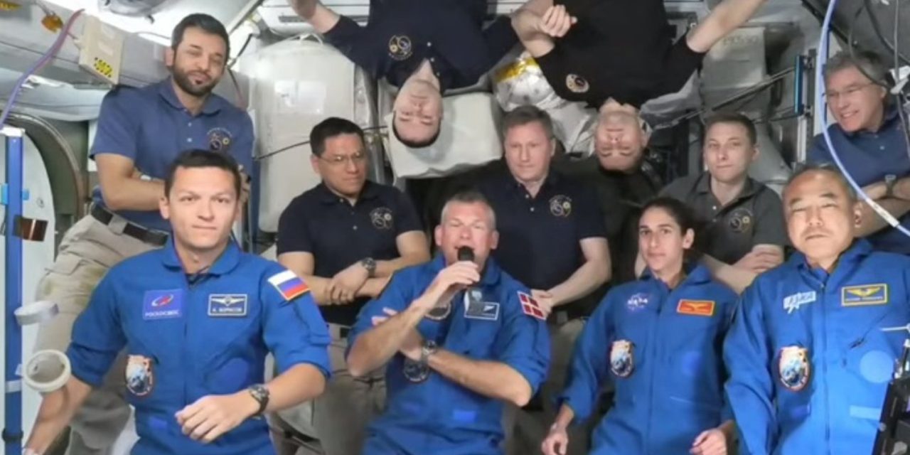 L’equipaggio tutto internazionale di Crew-7 è sulla Iss