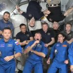 L’equipaggio tutto internazionale di Crew-7 è sulla Iss