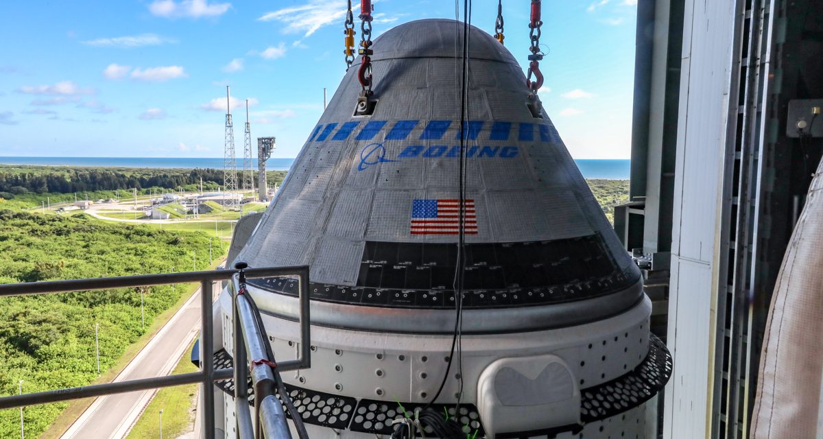 Starliner, nel 2024 il primo test di volo umano