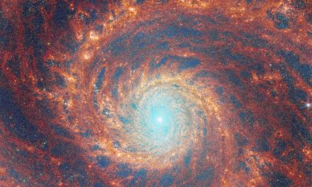 Webb osserva M51, la brillante galassia visibile dalla Terra