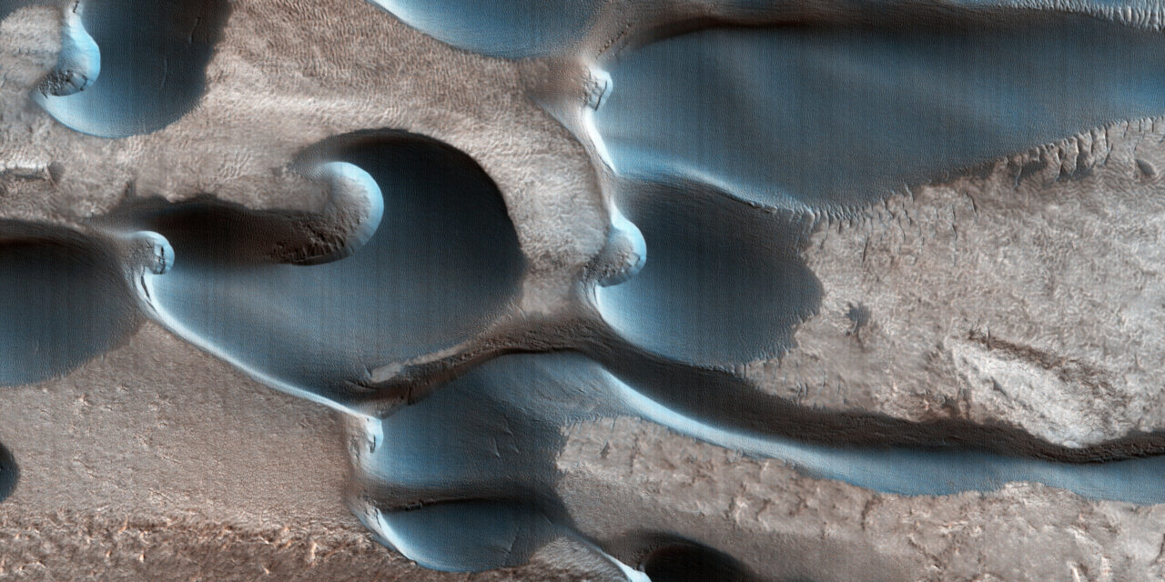 Marte, nelle dune le ‘vie’ del vento