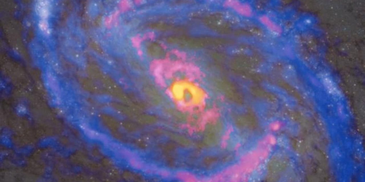 I buchi neri supermassicci alterano la chimica delle galassie