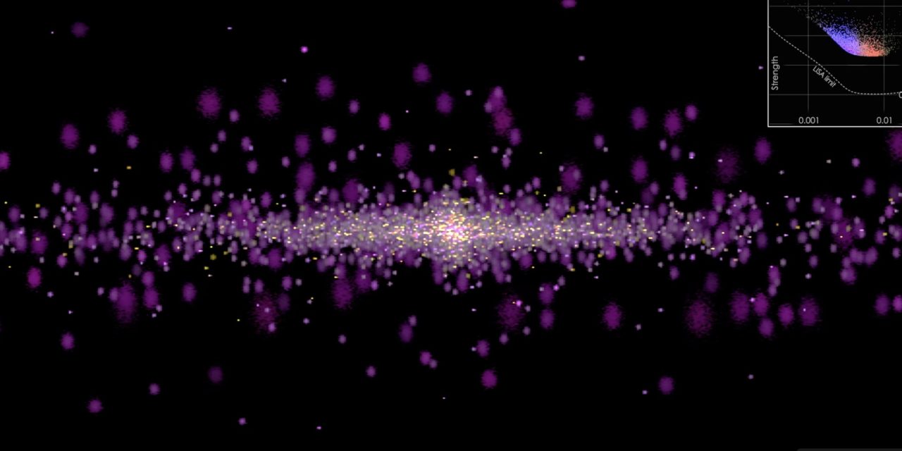 Un ritratto della Via Lattea nelle onde gravitazionali