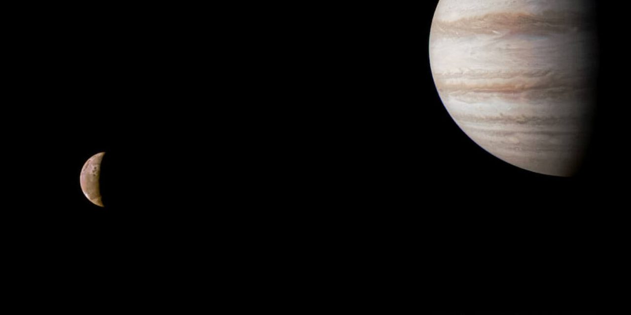 Giove e Io insieme per Juno