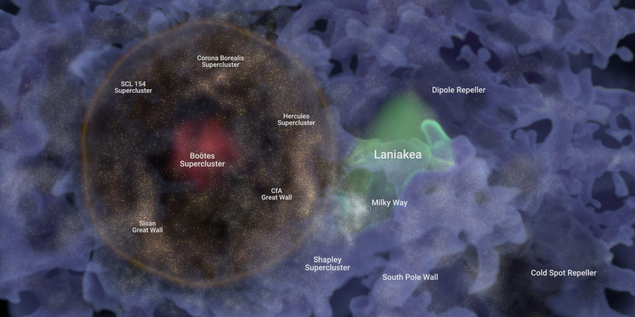 Una bolla cosmica ‘extra large’