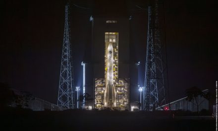 Prova bagnata in notturna per Ariane 6