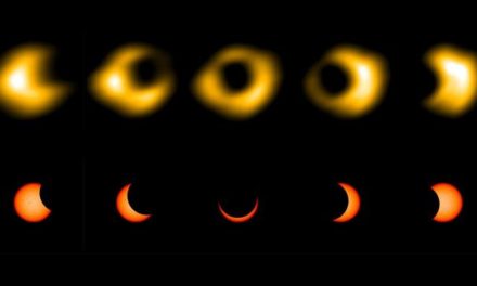 Eclissi solare, lo spettacolare ‘anello di fuoco’ catturato in onde radio