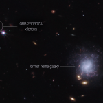Il telescopio Webb rivela elementi pesanti nell’esplosione di una kilonova