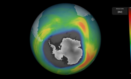 Un buco dell’ozono da record nel 2023