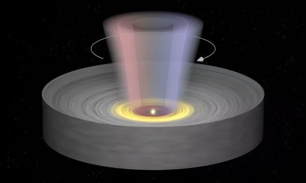 La stella dopo la tempesta, misurato il ‘vento’ del disco di accrescimento