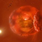 Osservata una collisione tra pianeti giganti ghiacciati