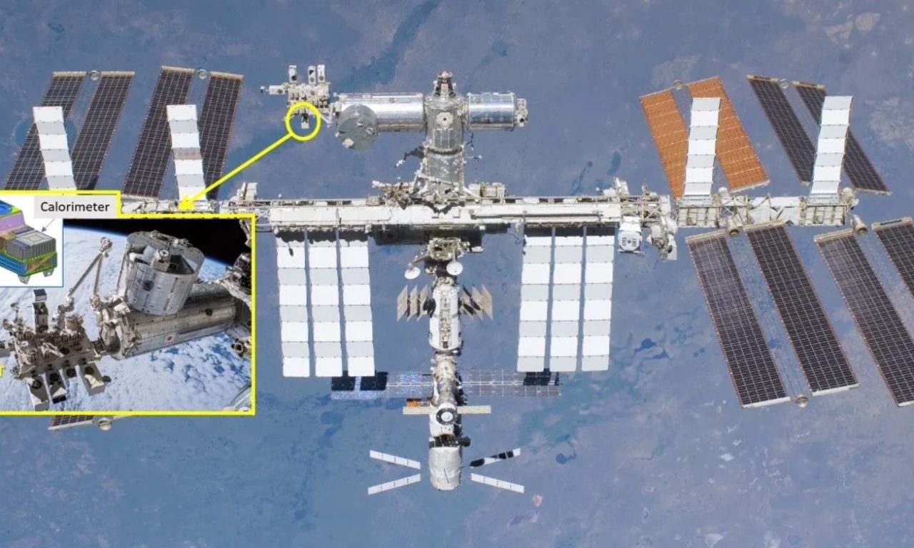 Elettroni e positroni cosmici con energie senza precedenti misurati dall’esperimento Calet sulla Iss