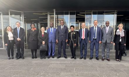 La delegazione del Kenya in visita in Italia