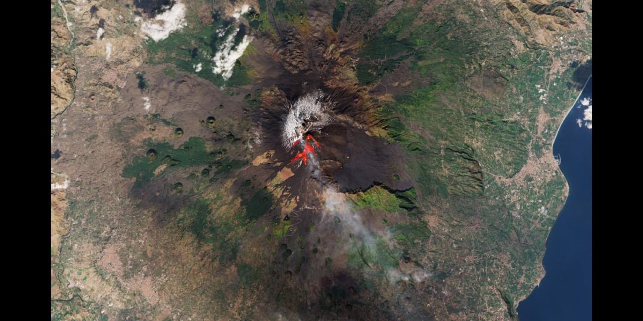 L’Etna sorvegliato dai satelliti Sentinel