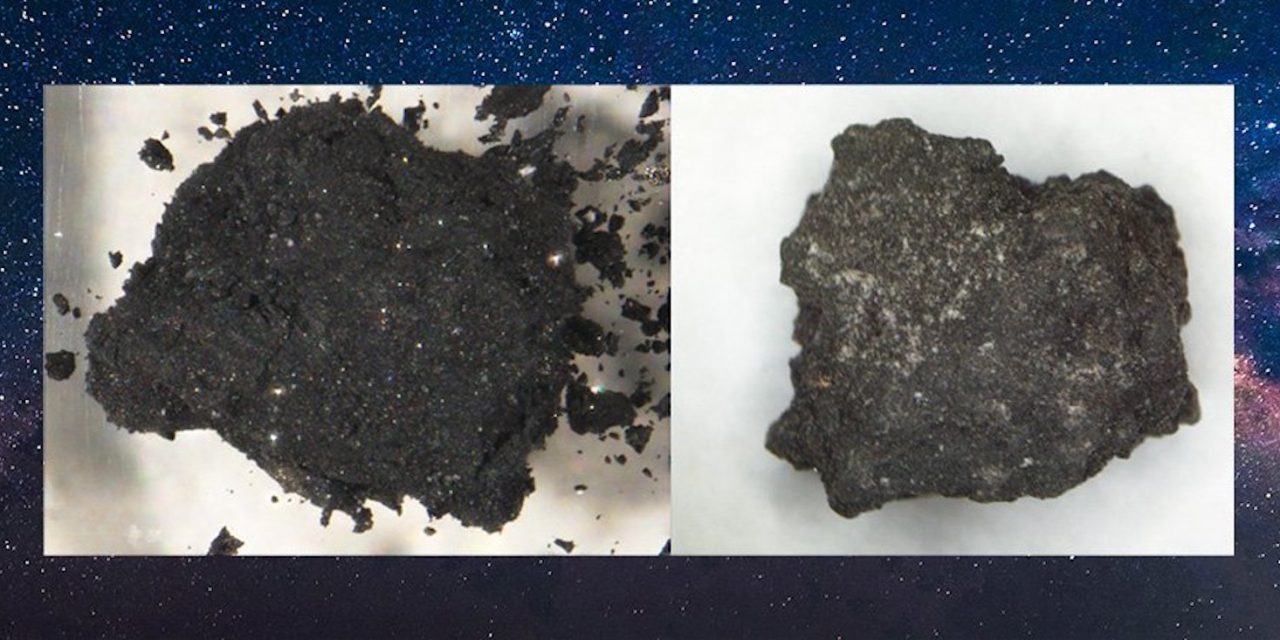 I campioni Ryugu mostrano gli effetti dell’atmosfera terrestre sui meteoriti