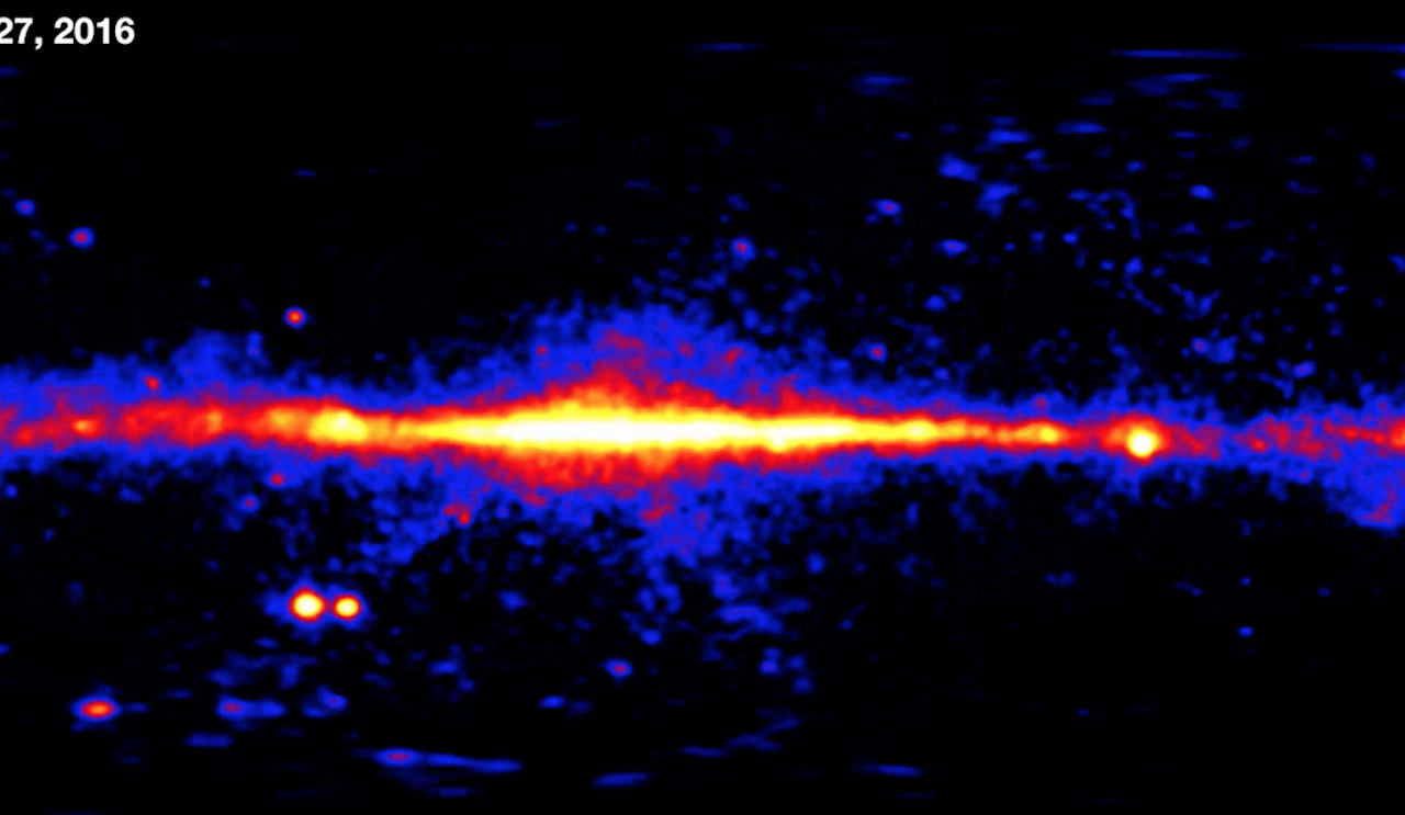 Da Fermi un video sulla dinamicità del cosmo in alta energia