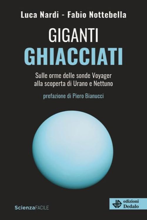 La copertina del volume Giganti ghiacciati a cura di Luca Nardi e Fabio Nottebella