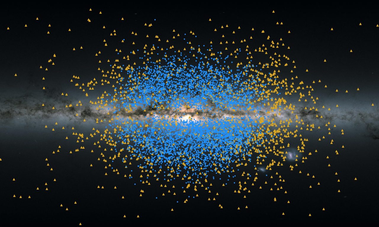 Gaia scopre il ‘povero vecchio cuore’ della Via Lattea